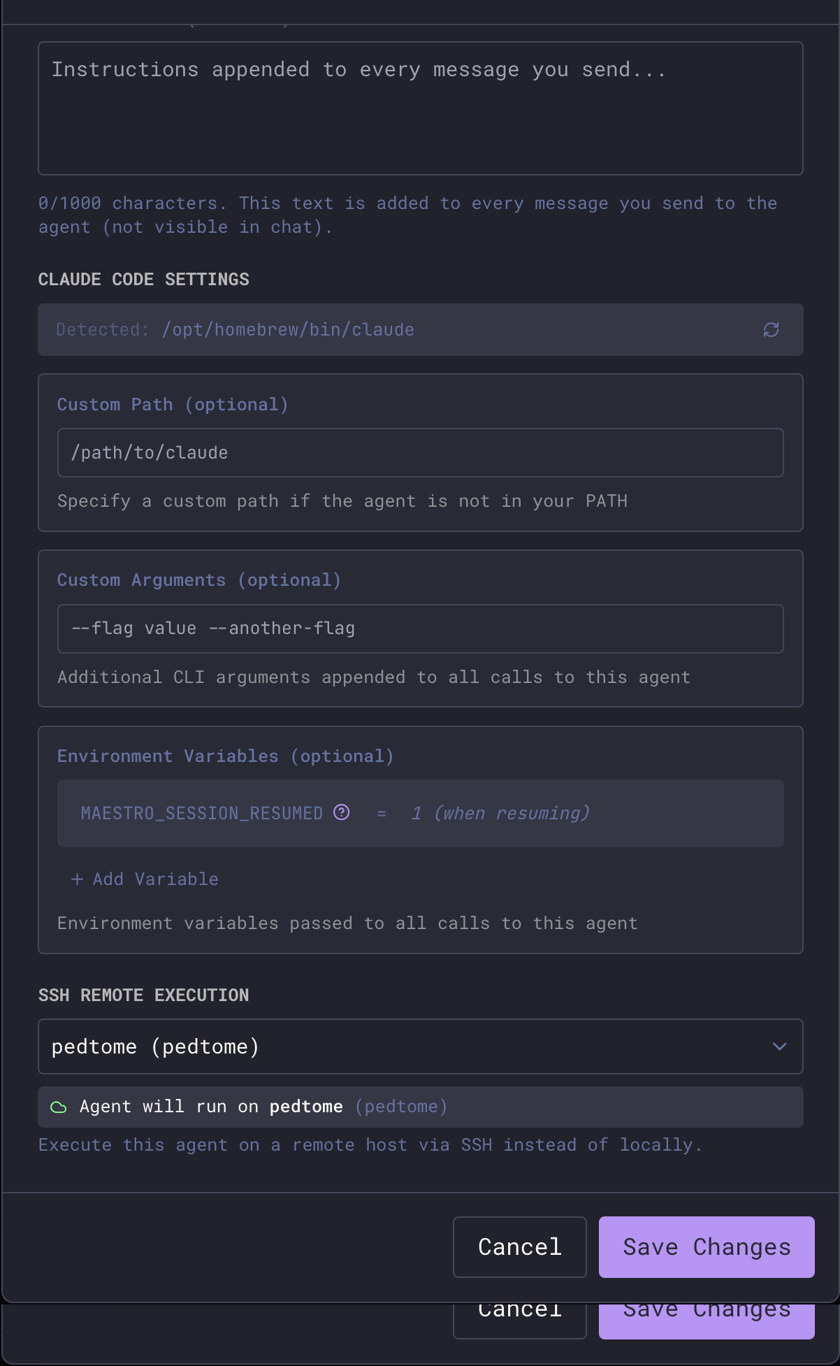 SSH Remote Execution - Maestro